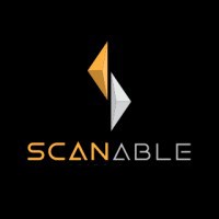 SCANable logo, SCANable contact details