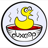 duxoop logo, duxoop contact details