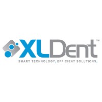 XLDent logo, XLDent contact details