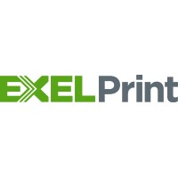 EXELPrint logo, EXELPrint contact details