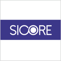 SICORE logo, SICORE contact details