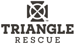 Triangle Rescue logo, Triangle Rescue contact details