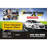 Better Driving School logo, Better Driving School contact details