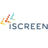 iScreen logo, iScreen contact details