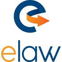 elaw. logo, elaw. contact details