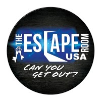 The Escape Room USA logo, The Escape Room USA contact details