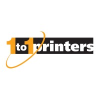 1to1 Printers logo, 1to1 Printers contact details