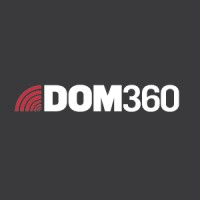 DOM360 logo, DOM360 contact details