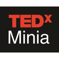 TEDxMinia logo, TEDxMinia contact details