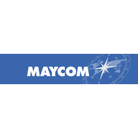 MAYCOM logo, MAYCOM contact details