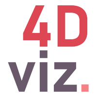 4dviz logo, 4dviz contact details