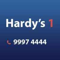 'Hardy''s 1 Real Estate' logo, 'Hardy''s 1 Real Estate' contact details