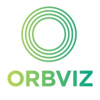 OrbViz logo, OrbViz contact details