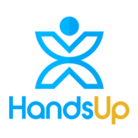 HandsUp.help logo, HandsUp.help contact details