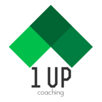 1up coaching logo, 1up coaching contact details