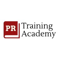 The PR Training Academy logo, The PR Training Academy contact details