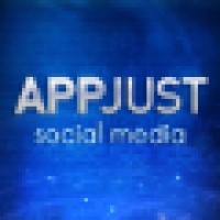 APPJUST logo, APPJUST contact details