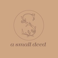 A Small Deed logo, A Small Deed contact details