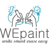 WEpaint logo, WEpaint contact details