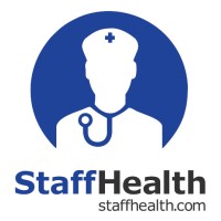 StaffHealth logo, StaffHealth contact details