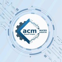 ACM NUCES logo, ACM NUCES contact details