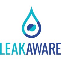 LeakAware logo, LeakAware contact details