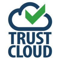 TrustCloud logo, TrustCloud contact details