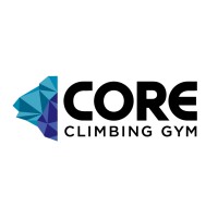 The Core Climbing Gym logo, The Core Climbing Gym contact details