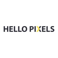 HelloPixels logo, HelloPixels contact details