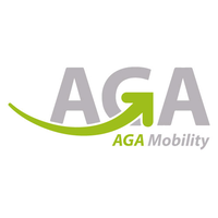 AGA Mobility logo, AGA Mobility contact details