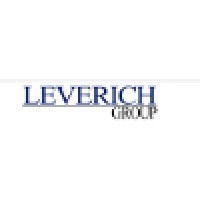 The Leverich Group logo, The Leverich Group contact details