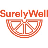 SurelyWell logo, SurelyWell contact details