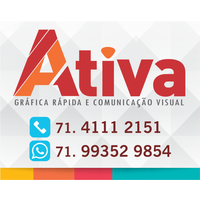 Ativa Gráfica e Comunicação Visual logo, Ativa Gráfica e Comunicação Visual contact details