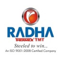 Radha Steel logo, Radha Steel contact details