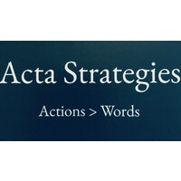 Acta Strategies, LLC logo, Acta Strategies, LLC contact details