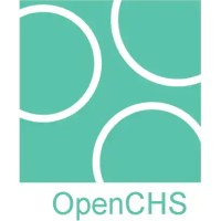 OpenCHS logo, OpenCHS contact details