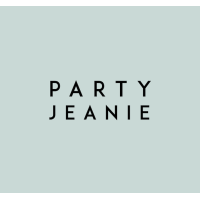 The Party Jeanie logo, The Party Jeanie contact details