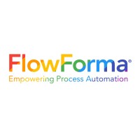 FlowForma logo, FlowForma contact details