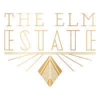 The Elm Estate logo, The Elm Estate contact details