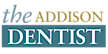 The Addison Dentist logo, The Addison Dentist contact details