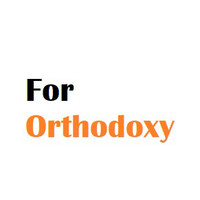 For Orthodoxy logo, For Orthodoxy contact details