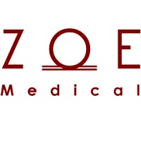 Zoe Medical; Incorporated logo, Zoe Medical; Incorporated contact details