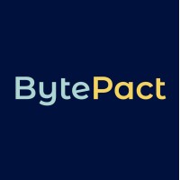 BytePact logo, BytePact contact details