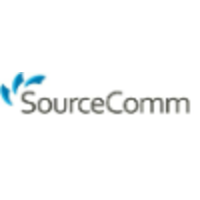 SourceComm logo, SourceComm contact details