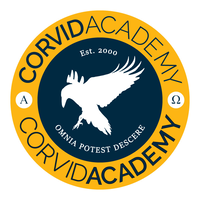 Corvid Academy logo, Corvid Academy contact details