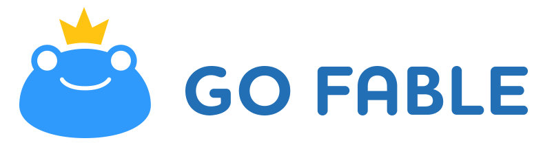 GoFable logo, GoFable contact details