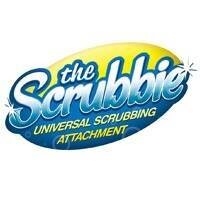 The Scrubbie logo, The Scrubbie contact details