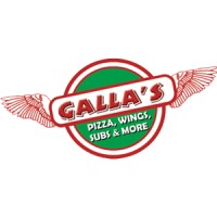 Galla's Pizza logo, Galla's Pizza contact details