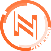 Next Hosts logo, Next Hosts contact details