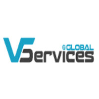 V Services Global logo, V Services Global contact details